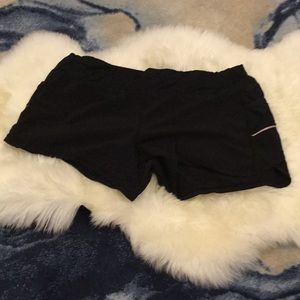 Athleta black running shorts size XL